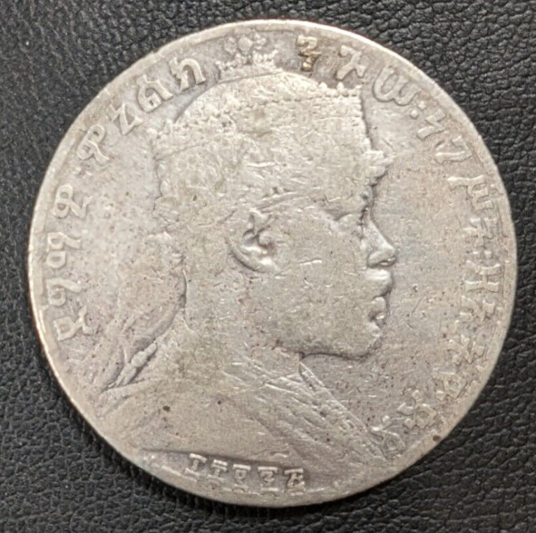 Read more about the article EE1895 Ethiopia Birr Silver Coin