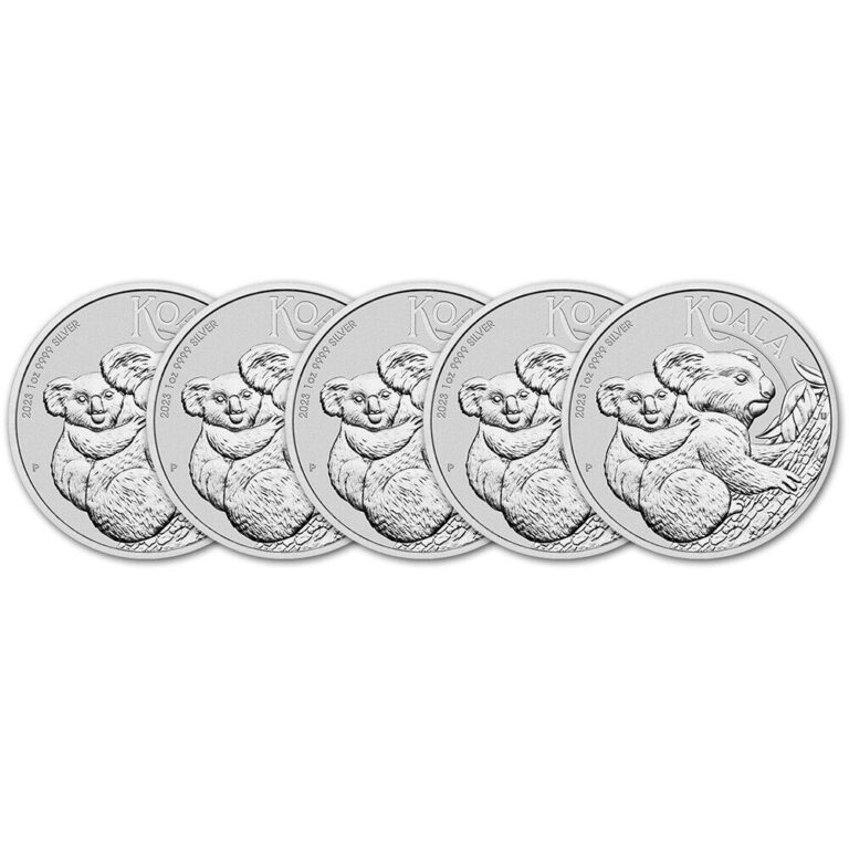 Read more about the article 2023 P Australia Silver Koala 1 oz $1 – BU – Five 5 Coins