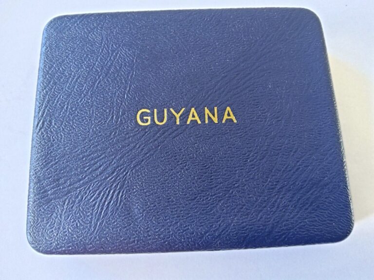 Read more about the article Guyana 1967 proof set 5 coins in original Royal Mint case