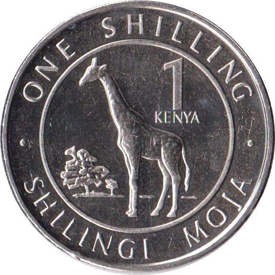 Read more about the article Kenya 1 Shilling Giraffe Coin KM45 2018