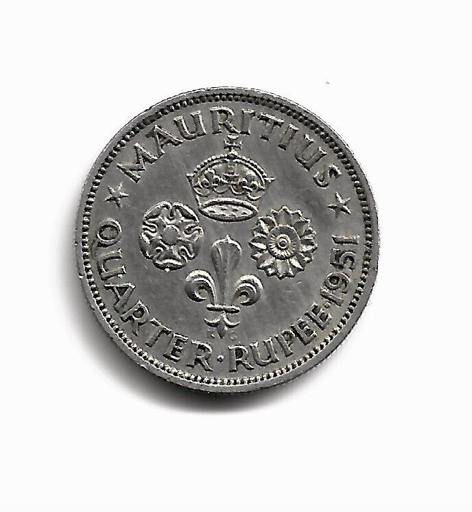 Read more about the article World Coins – Mauritius 1/4 Rupee 1951 COIN KM# 27