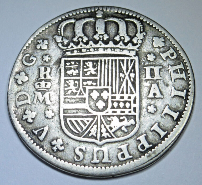 Read more about the article 1700’s Spanish Silver 2 Reales Antique Colonial Cross Pirate Treasure 2R Coin