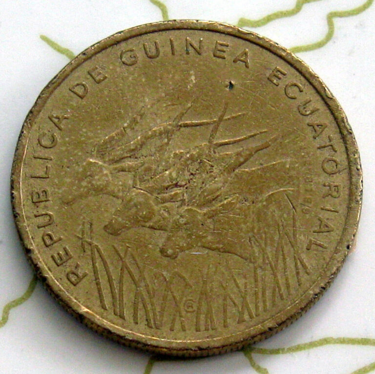 Read more about the article COIN EQUATORIAL GUINEA 25FR XF 173