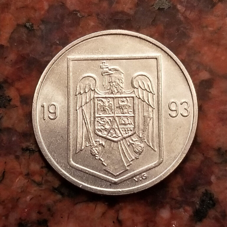 Read more about the article 1993 ROMANIA 10 LEI COIN – #B0549