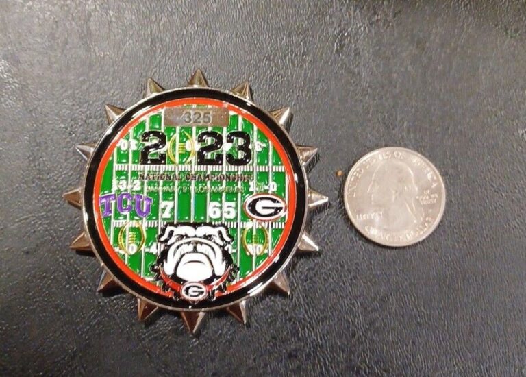 Read more about the article Georgia bulldogs back to back challenge coin