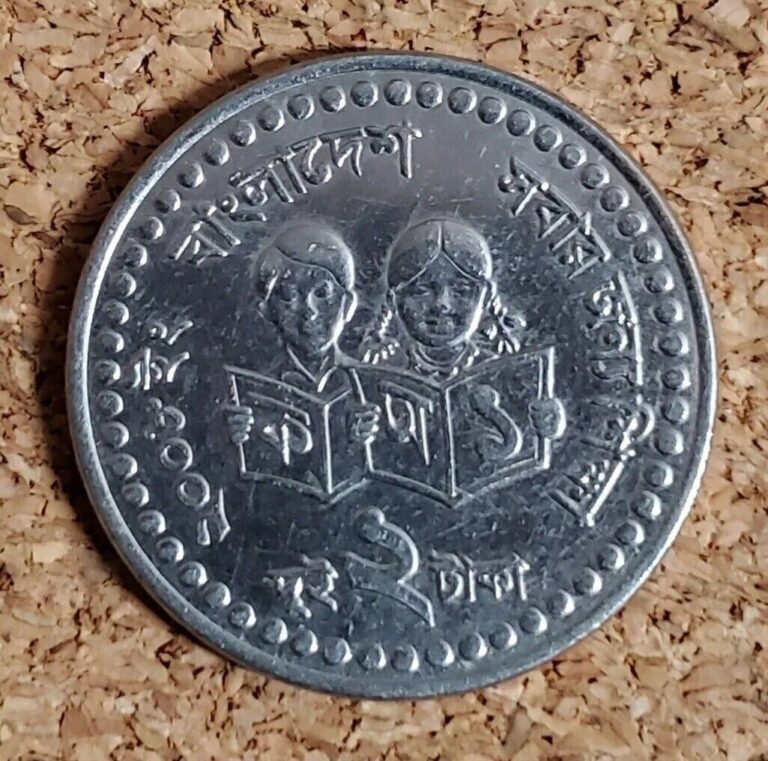 Read more about the article 2008 BANGLADESH 2 Taka FAO Coin