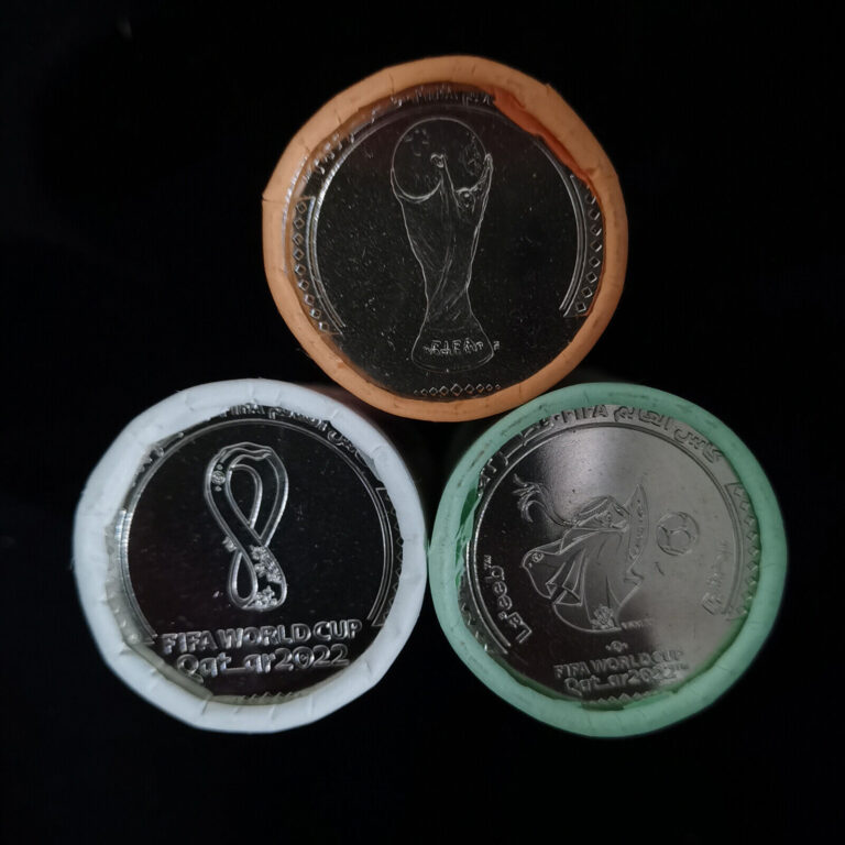 Read more about the article 3 Volumes 2022 Qatar World Cup 1 Riyal Coin / Original Volume