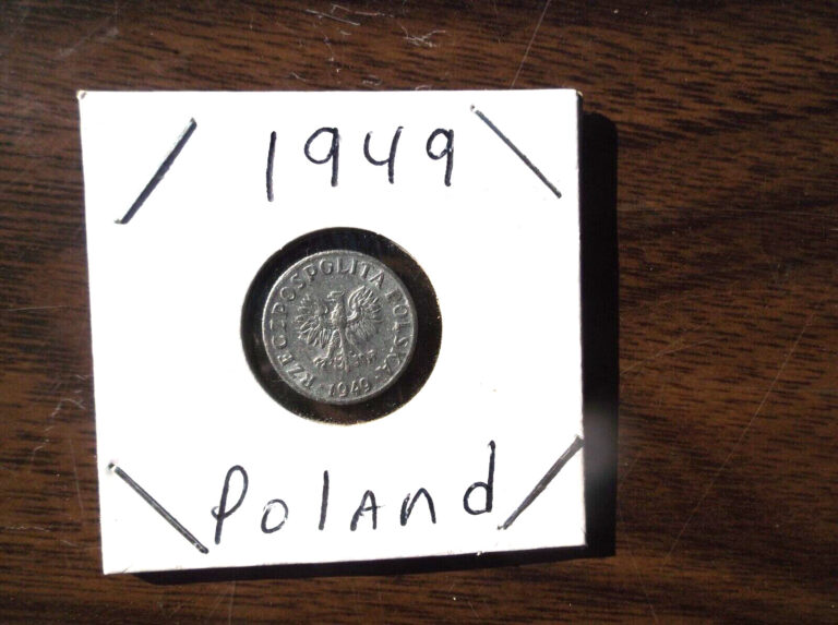 Read more about the article 1949 Poland 2 Grosze Coin Old Collectible Polish Coins Rare Money Monedas