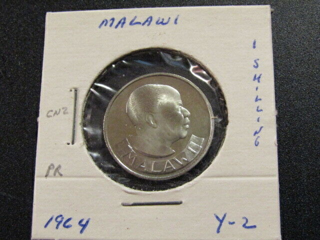 Read more about the article 1964 Malawi 1 Shilling Proof Coin