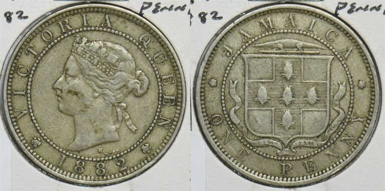 Read more about the article Jamaica 1882 Penny 299061 combine shipping