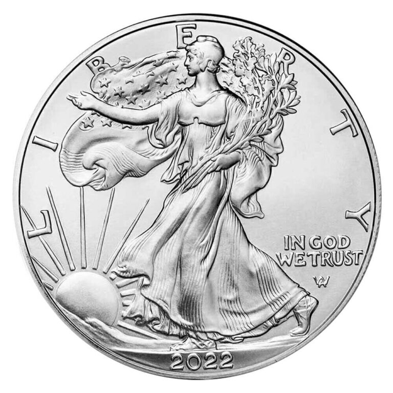 Read more about the article American Eagle 1 oz Silver 2022 USA One Dollar 1 oz 999 Silver Coin