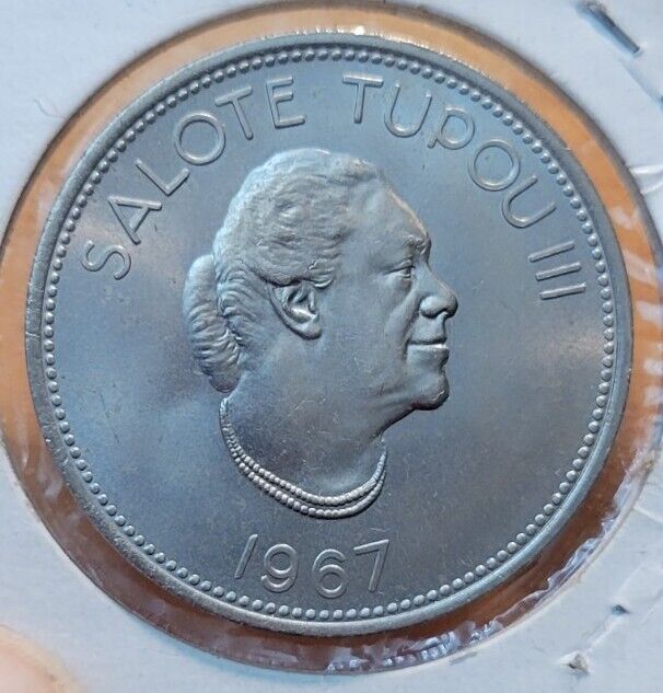 Read more about the article 1967 Tonga 50 Seniti – Salote Tupou III World Coin