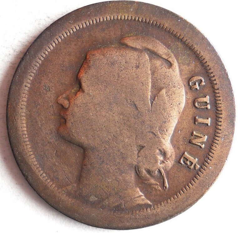 Read more about the article 1933 GUINEA-BISSAU 20 CENTAVOS – RARE TYPE Coin – FREE SHIP – Premium Bin #18