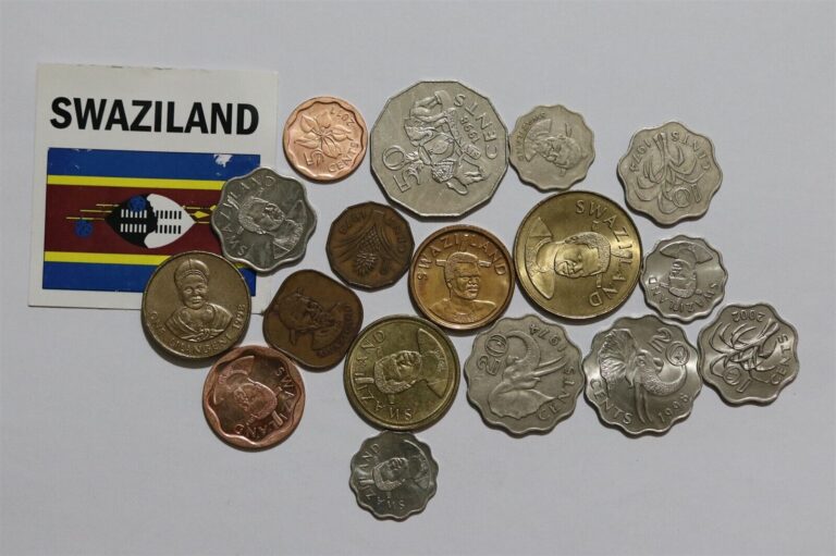 Read more about the article 🧭 🇸🇿 SWAZILAND NICE COIN COLLECTION B49 #2432