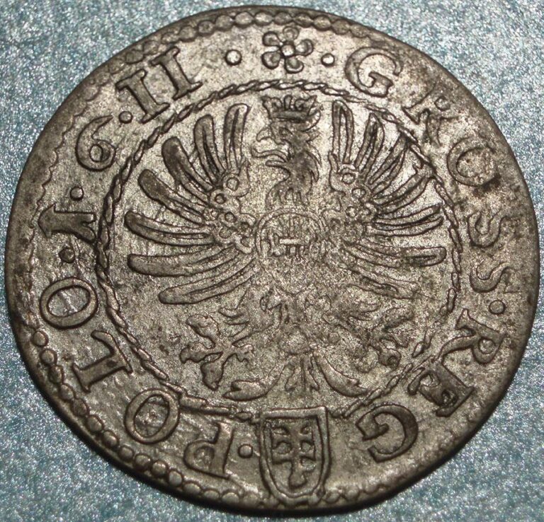 Read more about the article 1611 POLAND Silver “GROSCHEN or 1/24 THALER” Sigismund III GRAND DUKE LITHUANIA