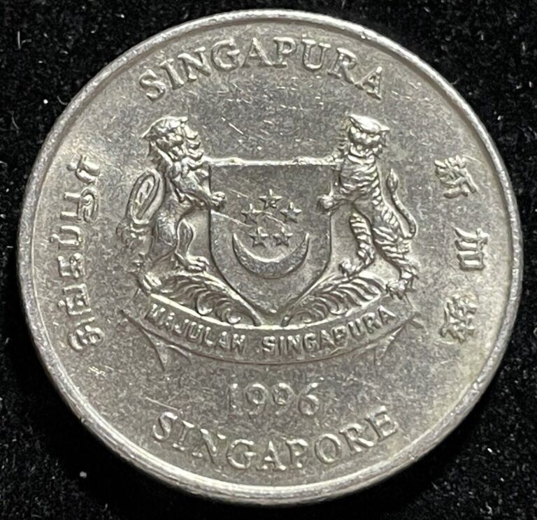 Read more about the article 1996 Singapore 20 Cents