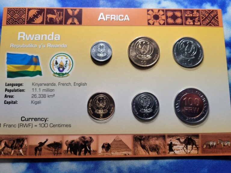 Read more about the article RWANDA AFRICA LITTLETON CARD 6 BU COINS SET NEW AND NICE IN ZIPLOC