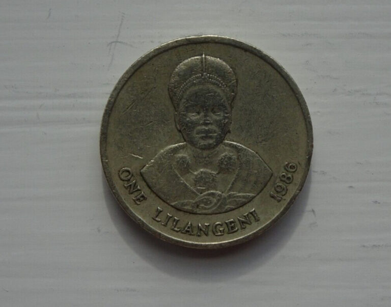 Read more about the article 1986 Swaziland One Lilangeni Coin