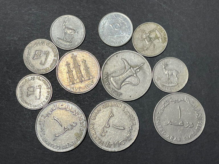 Read more about the article United Arab Emirates 11 Coins lot High Value