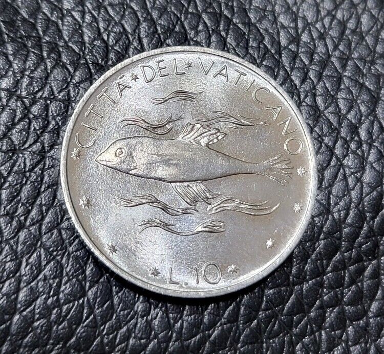Read more about the article 1971 VATICAN CITY 10 LIRE COIN