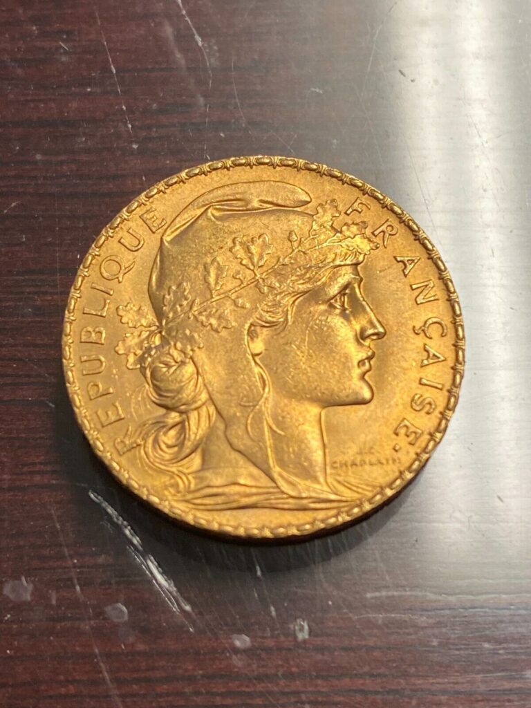 Read more about the article French Franc Rooster 20 Gold coin