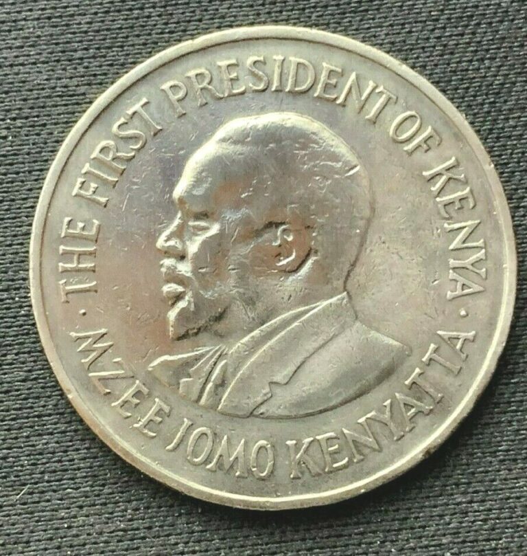 Read more about the article 1978 Kenya One Shilling Coin XF   Copper nickel World Coin   CLEANED   #K1385