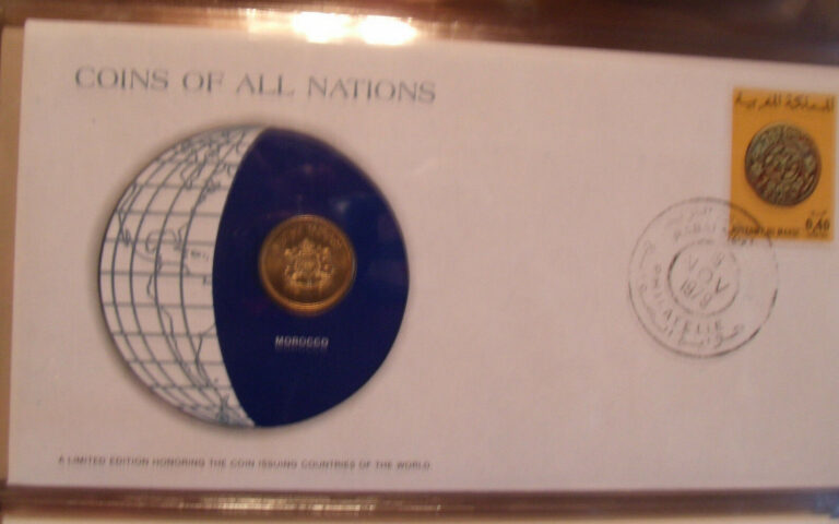 Read more about the article Coins of All Nations Morocco 10 Santimat 1974 UNC