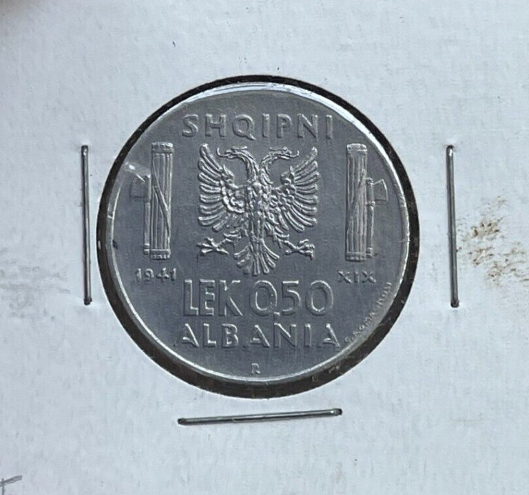 Read more about the article 1941 Albania 0.50 Lek  bg