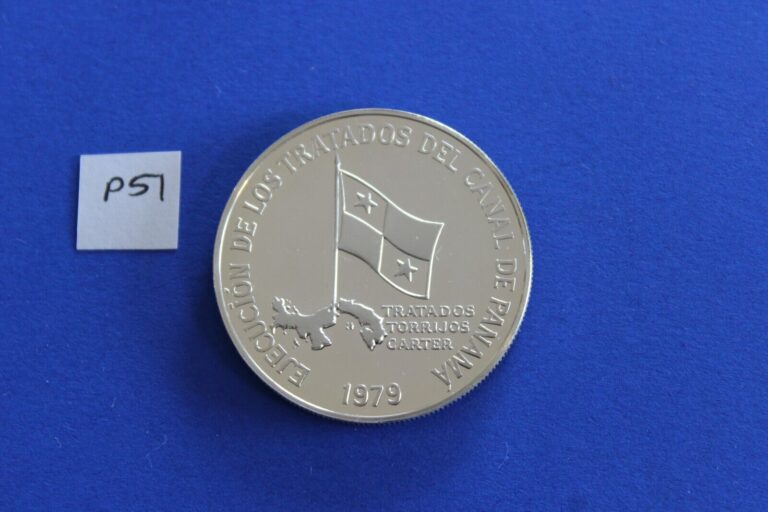 Read more about the article 1979 Panama Canal 5 Balboas Commemorative Silver Proof Coin