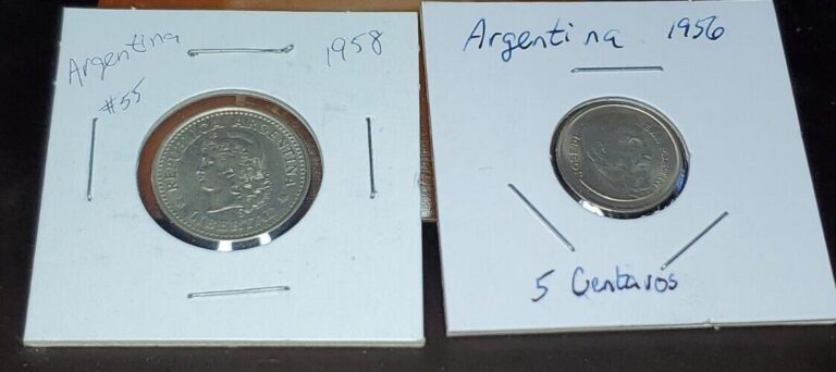 Read more about the article 1950s Argentina Coins