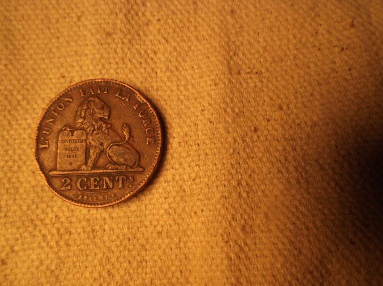 Read more about the article 1905 Belgium 2 centimes Collectible Coin Old World Coins Monedas Money Two Cent