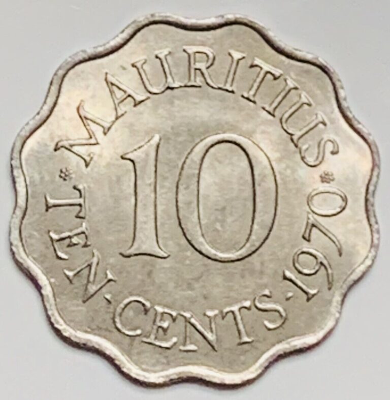 Read more about the article 1970 Mauritius 10 Cents KM# 33 Circulated Condition