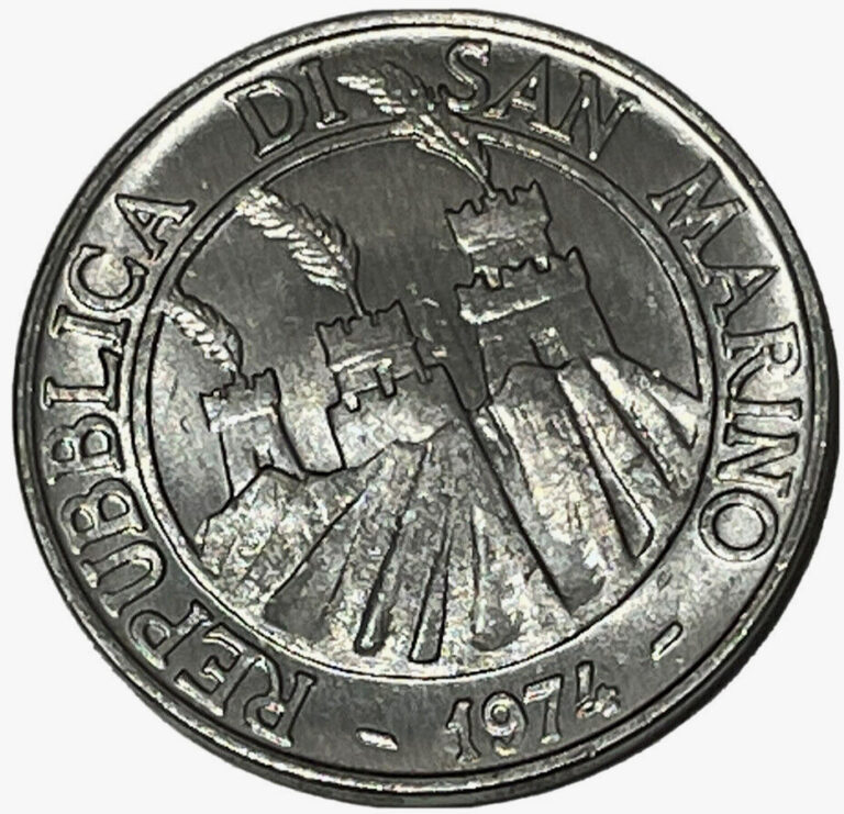 Read more about the article 1974 San Marino Italy 10 Lire World Coin KM# 33 Lot A4-91 One Year Type FAO Bee
