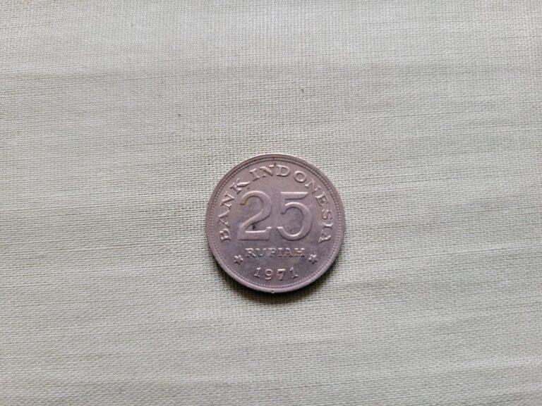 Read more about the article 1971 Bank Indonesia 25 rupiah coin