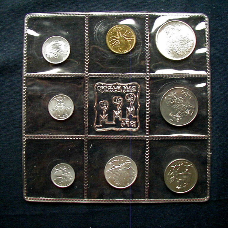 Read more about the article 1974 SAN MARINO Italy complete official set 8 COINS UNC with silver in box