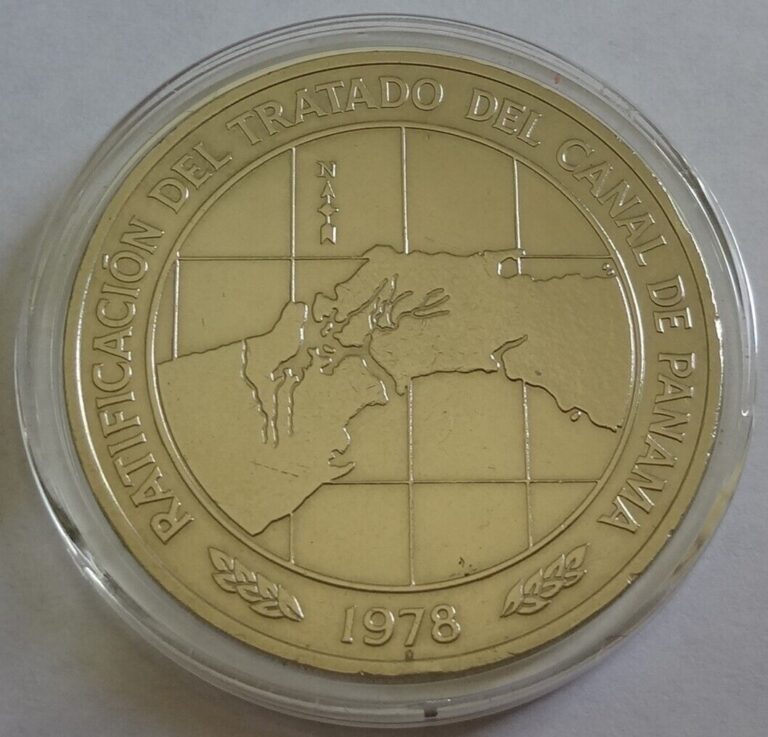 Read more about the article 1978 PANAMA 10 BALBOAS  CANAL TREATY RATIFICATION