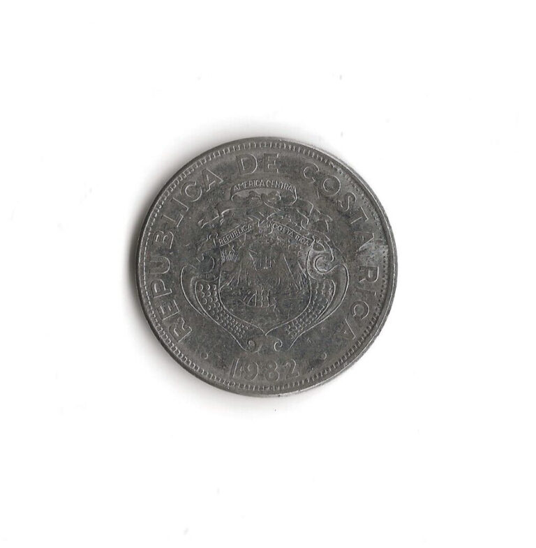 Read more about the article 1982 Costa Rica – 2 Colones – 100