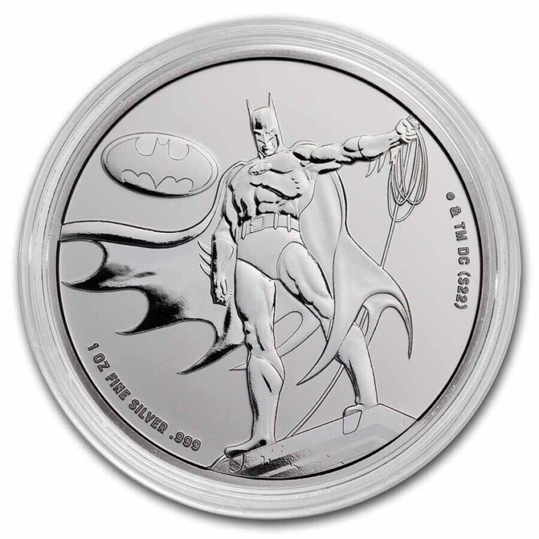 Read more about the article 2023 Samoa 1 oz Silver DC Comics Batman BU Coin in Capsule ~ Fast Shipping