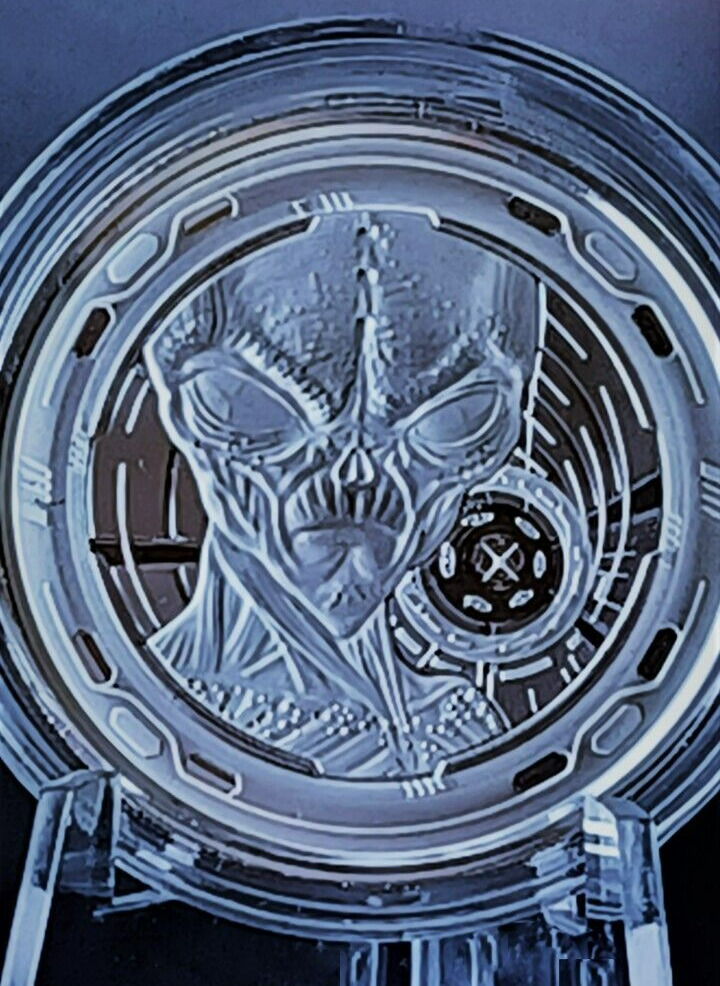 Read more about the article 2022. 1 oz Silver  Alien Coin Republic of Ghana – In Capsule