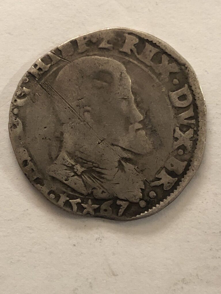 Read more about the article 1567 Spanish Netherlands Brabant 1/2 Daalder