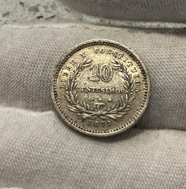 Read more about the article 1877-A URUGUAY 10 CENTESIMOS KM-14 SILVER NICE – Combined shipping! B1772