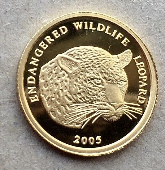 Read more about the article Benin 2005 Leopard 1500 Francs Gold Coin Proof