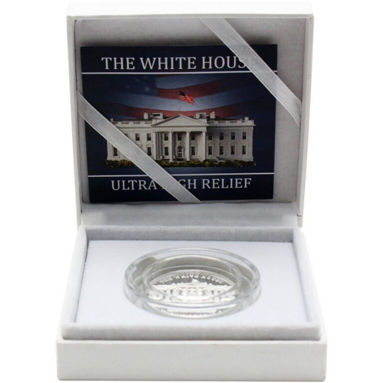 Read more about the article 2022 $2 Fiji 1oz Silver Ultra High Relief White House Coin