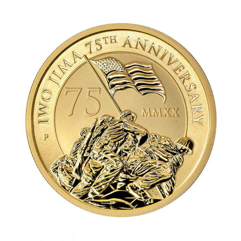 Read more about the article 2020 P $15 Iwo Jima 75th Anniversary 1/10oz .9999 Gold Coin