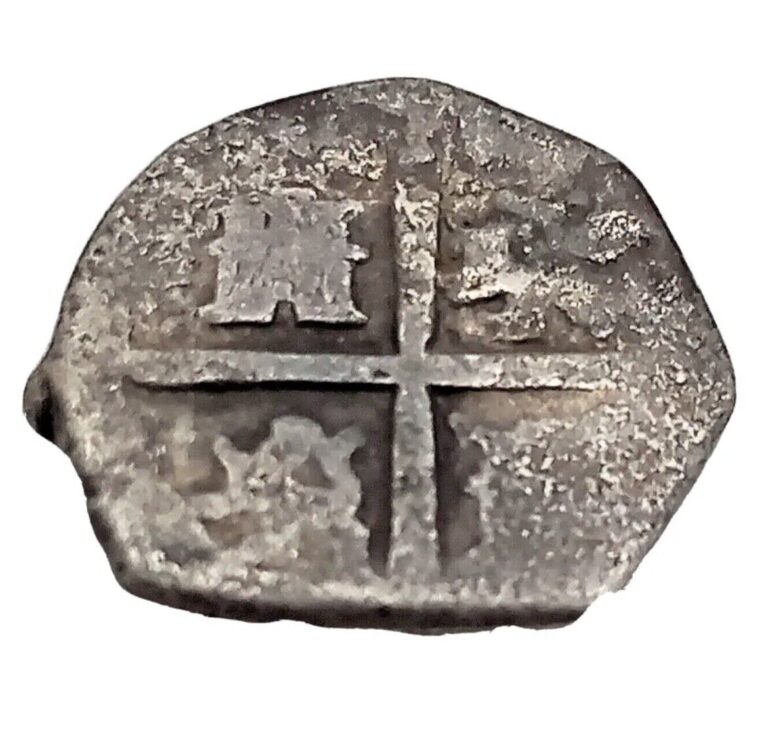 Read more about the article RARE 1600s 1 reale Silver Cob Spanish Colonial silver Shipwreck Old Coin Toledo