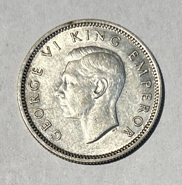 Read more about the article NEW ZEALAND 1937 sixpence UNC