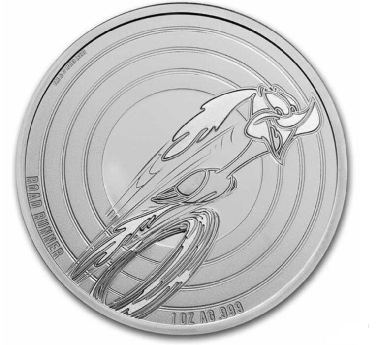 Read more about the article Roadrunner Looney Tunes  2023 Samoa 1 oz .999 silver BU in capsule