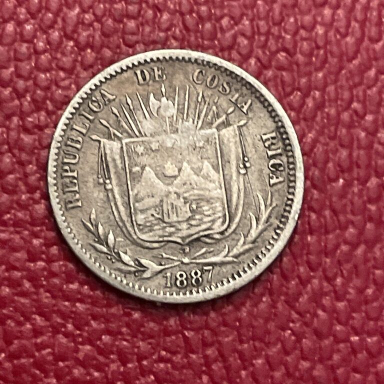 Read more about the article 1887 Costa Rica 10 Centavos 75% Silver see pics