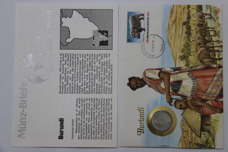 Read more about the article BURUNDI 5 FRANCS 1980 COIN COVER A98 – 67
