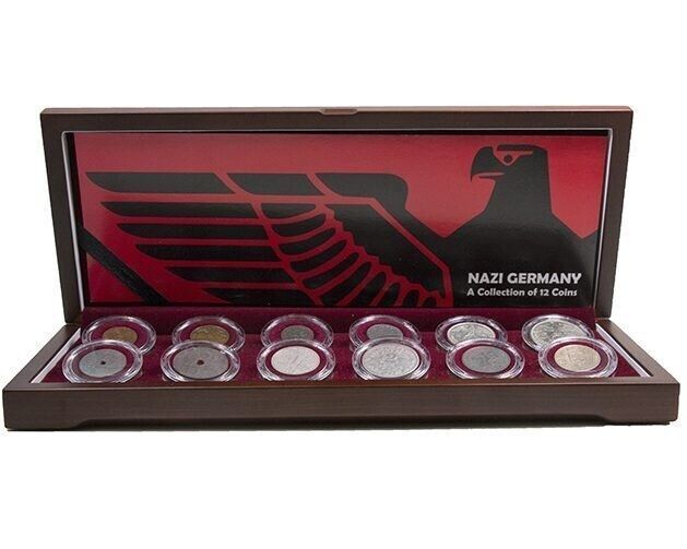 Read more about the article Nazi Germany: A Boxed Collection of 12 Coins (Twelve-Coin Boxed Set) C.O.A.